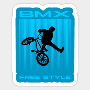 BMX FREE STYLE 1 LEG Sticker